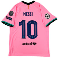 2020-21 Barcelona Derde Shirt Messi - Oldschool Voetbalshirts