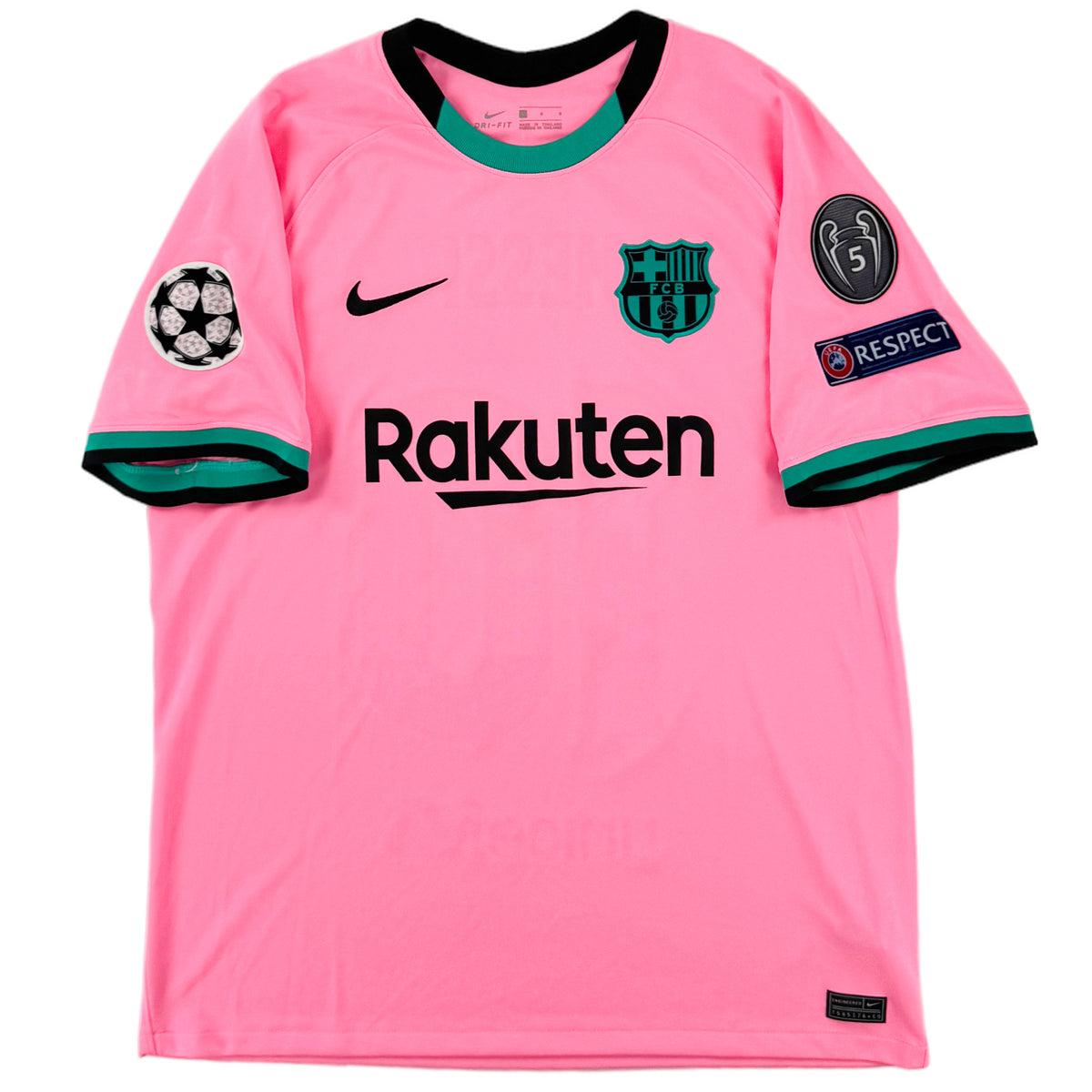 2020-21 Barcelona Derde Shirt Messi - Oldschool Voetbalshirts