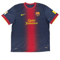 Barcelona - Home Shirt - FABREGAS #4 - 2012/13 - Size XL - 7/10