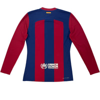 2023-24 Barcelona Authentic Thuis Shirt - 10/10 - (M) - Oldschool Voetbalshirts