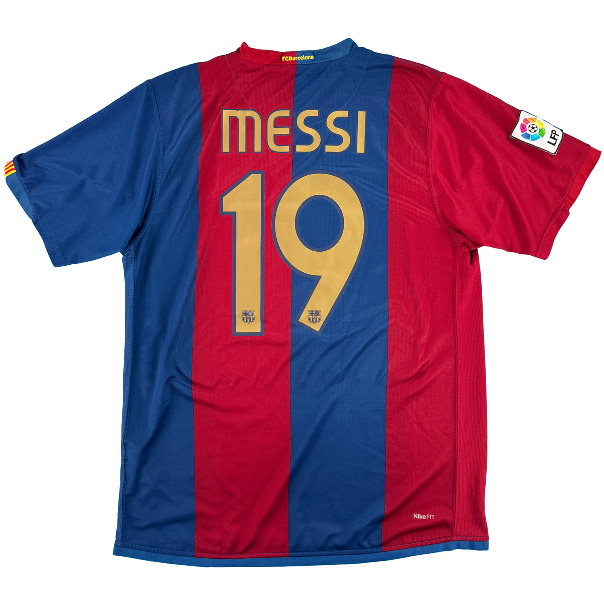 Barcelona - Home Shirt - MESSI #19 - 2006/07 - Size L - 10/10
