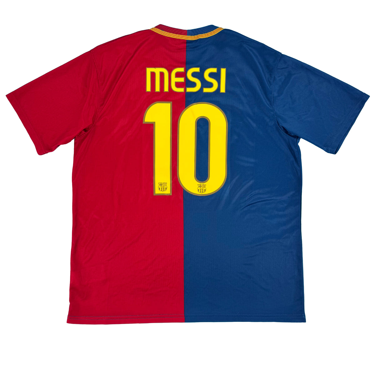 2008-09 Barcelona Home Shirt Messi #10 - 8/10 - (XL)