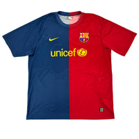 2008-09 Barcelona Home Shirt Messi #10 - 8/10 - (XL)