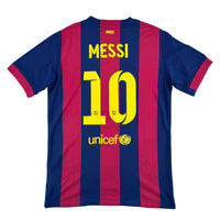 Barcelona - Home Shirt - MESSI #10 - 2014/15 - Size 158-170 XL - 10/10