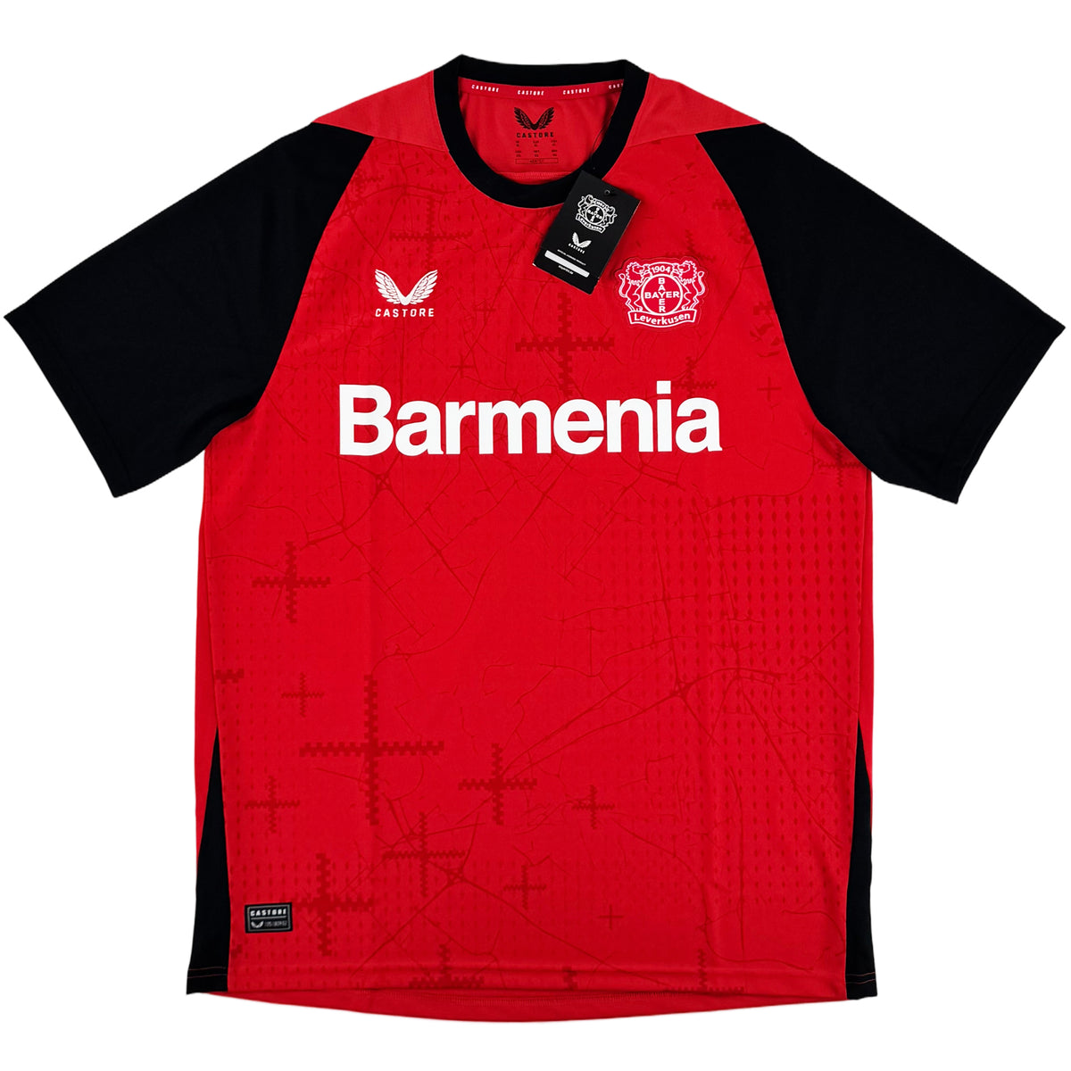 2024-25 Bayer Leverkusen Thuis Shirt - Oldschool Voetbalshirts