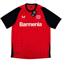 2024-25 Bayer Leverkusen Thuis Shirt - Oldschool Voetbalshirts