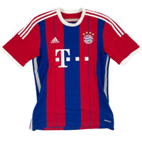 2014-15 Bayern München Thuis Shirt - 9/10 - (M) - Oldschool Voetbalshirts