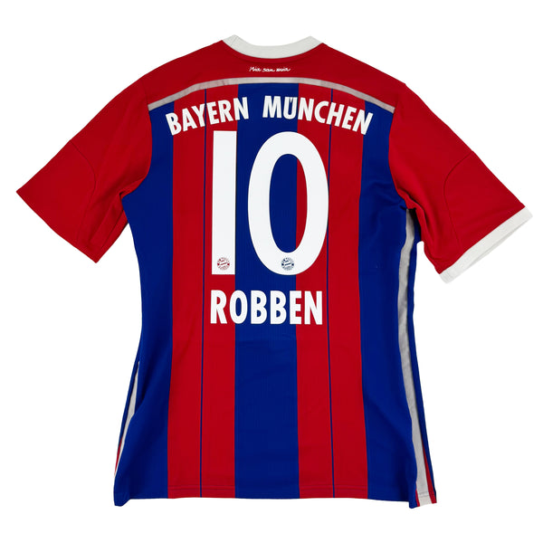 2014-15 Bayern München Thuis Shirt Robben - 9/10 - (M) - Oldschool Voetbalshirts