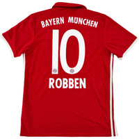 2016-17 Bayern München Thuis Shirt Robben - Oldschool Voetbalshirts