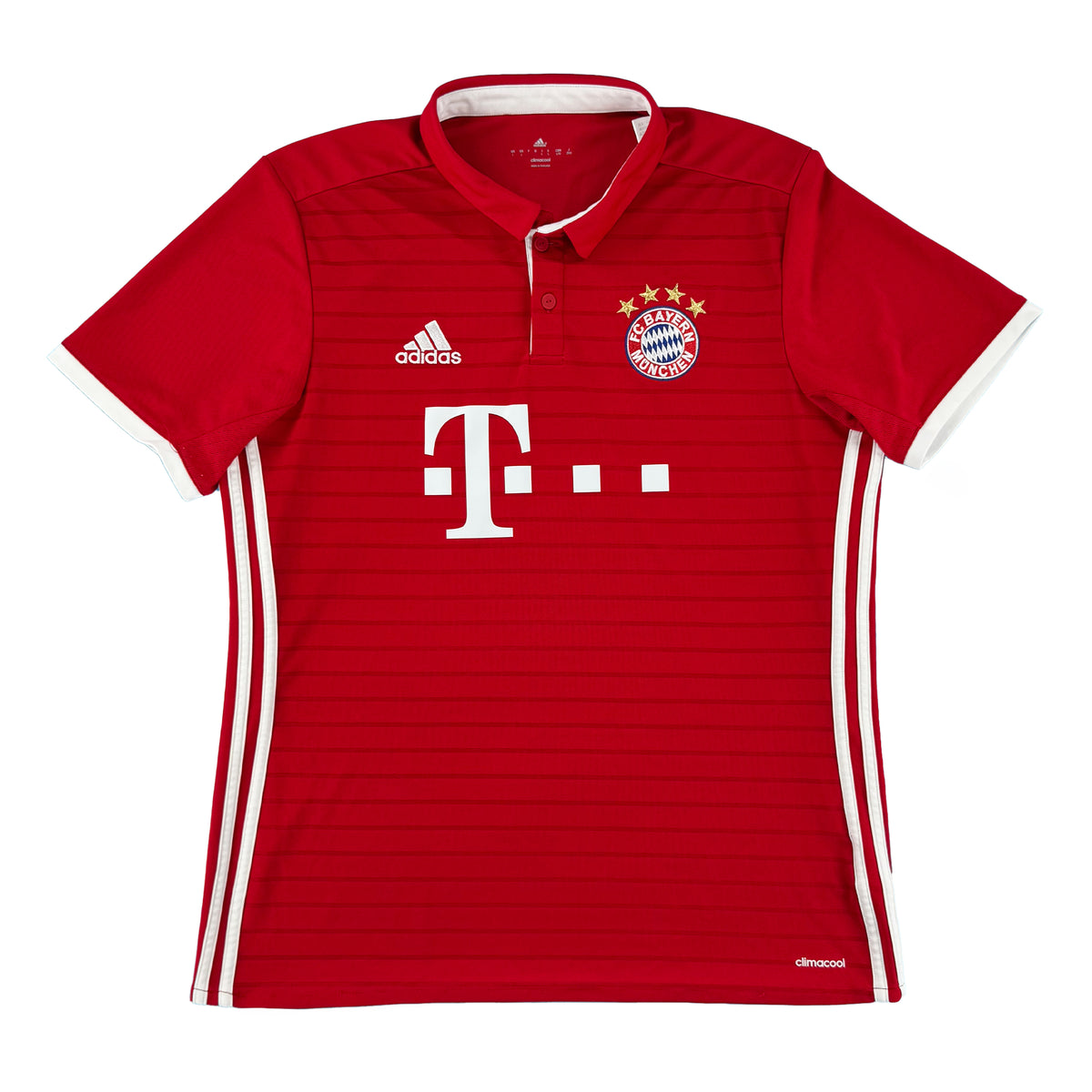 2016-17 Bayern München Thuis Shirt - 8/10 - (L) - Oldschool Voetbalshirts