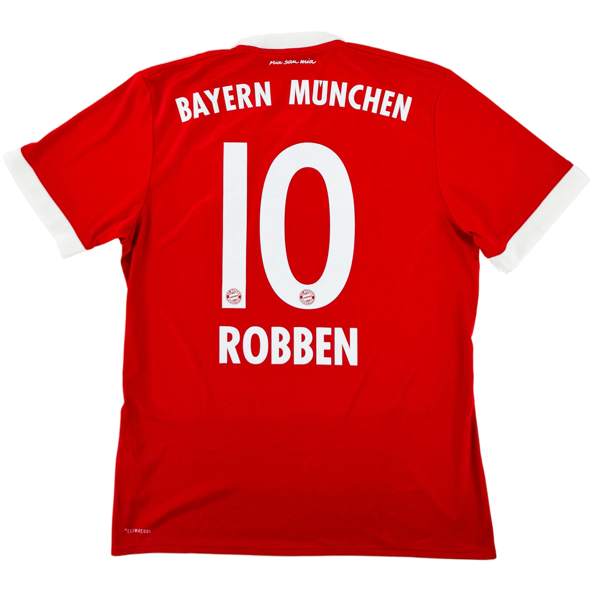 2017-18 Bayern München Thuis Shirt Robben - Oldschool Voetbalshirts