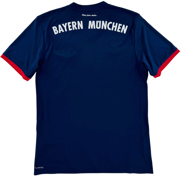 2017-18 Bayern München Uit Shirt - 10/10 - (M) - Oldschool Voetbalshirts