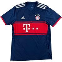 2017-18 Bayern München Uit Shirt - 7/10 - (L) - Oldschool Voetbalshirts