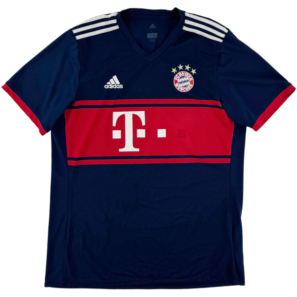 2017-18 Bayern München Uit Shirt - Oldschool Voetbalshirts