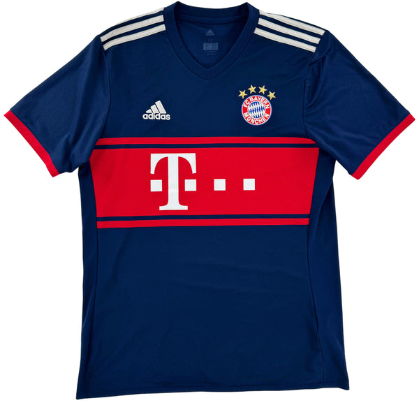 2017-18 Bayern München Uit Shirt - 10/10 - (M) - Oldschool Voetbalshirts