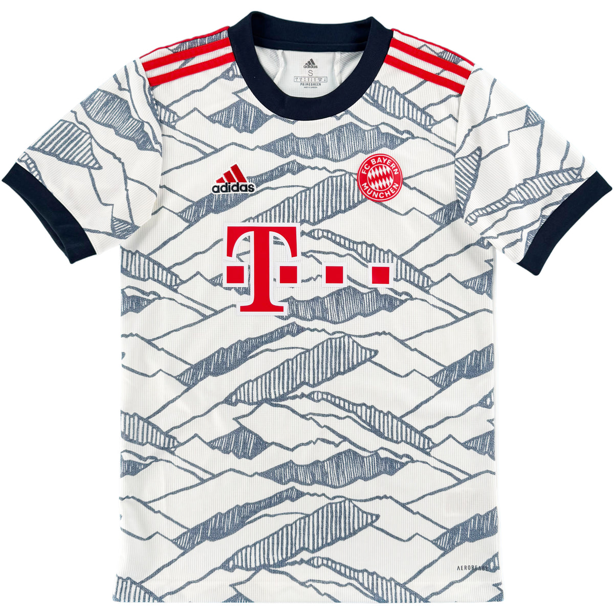 2021-22 Bayern München Derde Shirt - 10/10 - (S) - Oldschool Voetbalshirts
