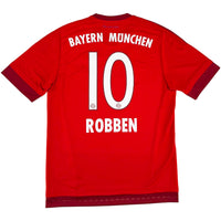 2015-16 Bayern Munich Home Shirt Robben
