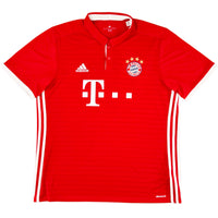 2016-17 Bayern München Thuis Shirt Lewandowski - Oldschool Voetbalshirts