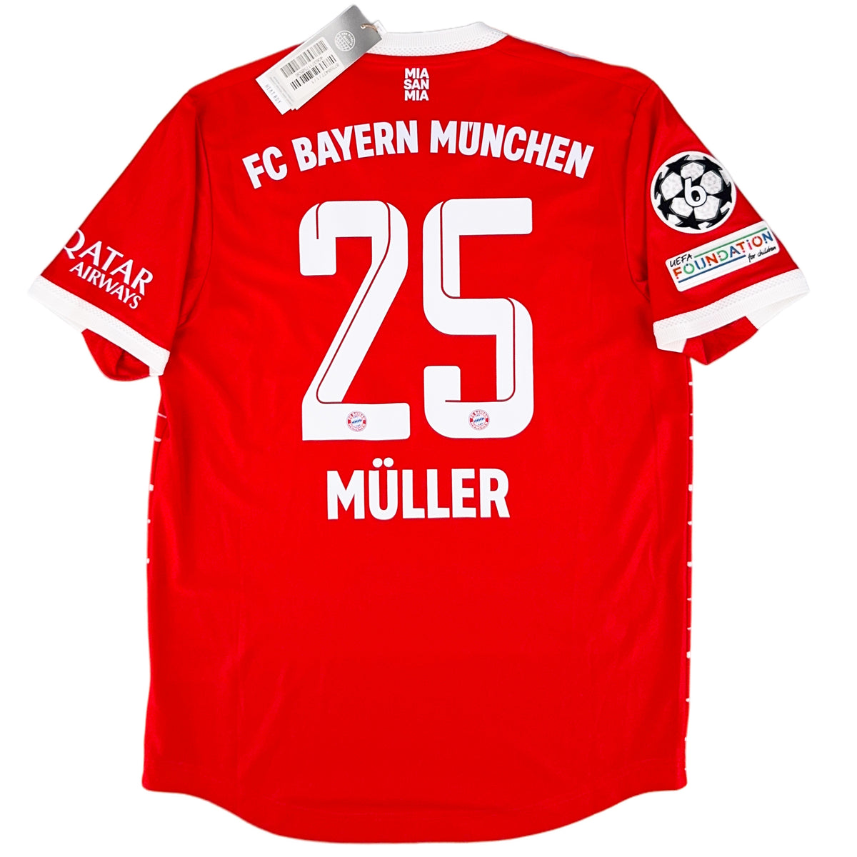 2022-23 Bayern München Pro Thuis Shirt Müller - Oldschool Voetbalshirts