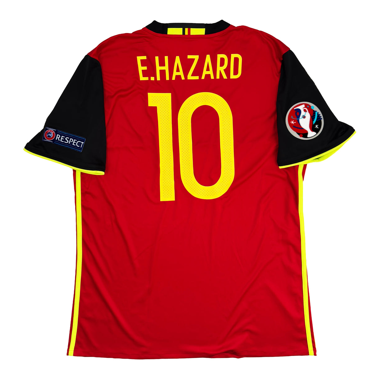 2016 België EK Thuis Shirt Hazard - Oldschool Voetbalshirts