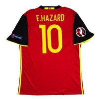 2016 België EK Thuis Shirt Hazard - Oldschool Voetbalshirts