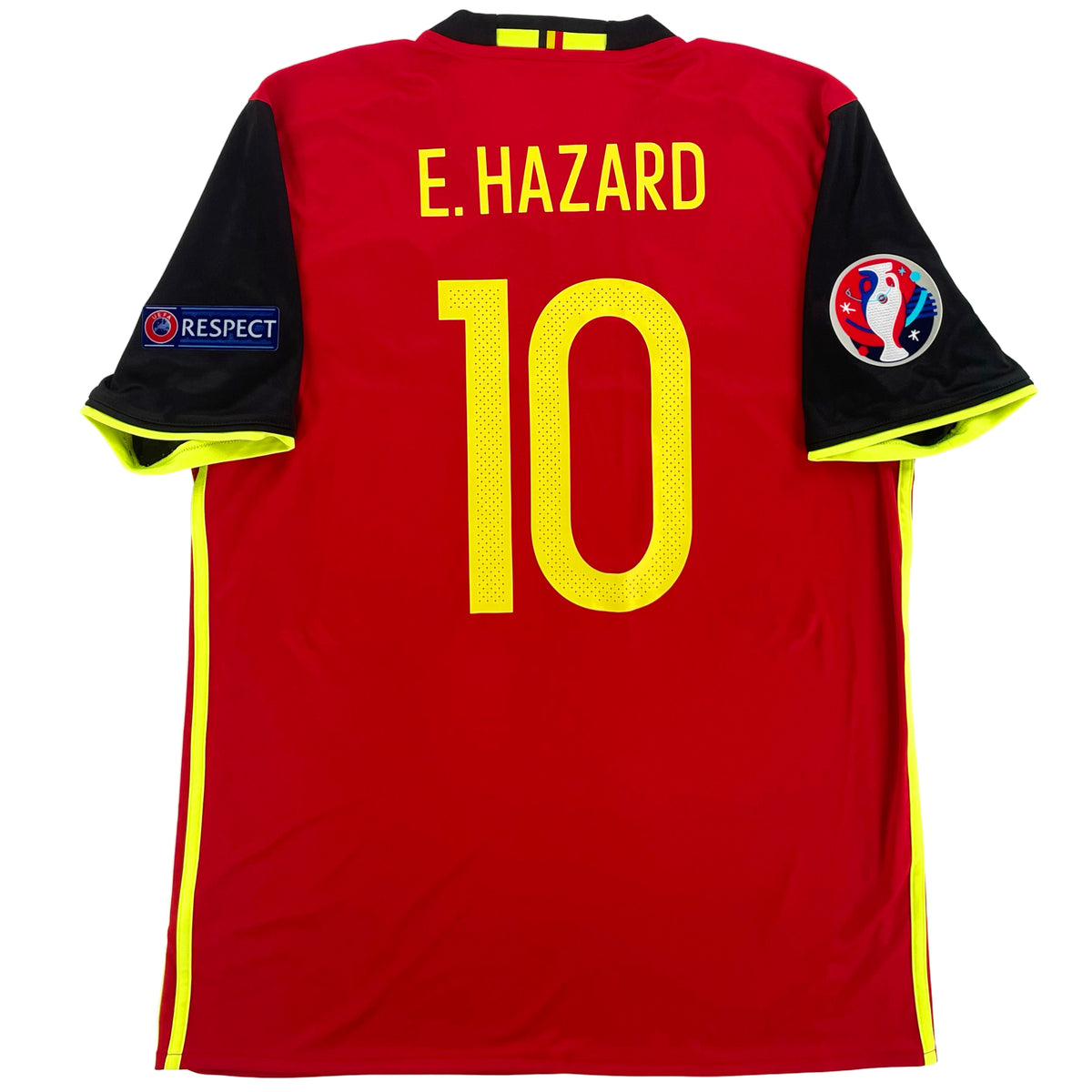 2016 België EK Thuis Shirt Hazard - Oldschool Voetbalshirts