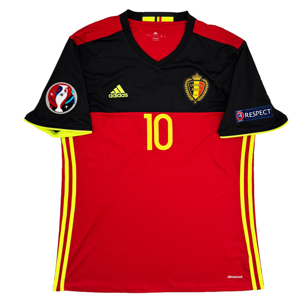 2016 België EK Thuis Shirt Hazard - Oldschool Voetbalshirts