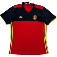 Euro 2016 Belgium Home Shirt - 7/10 - (XL)