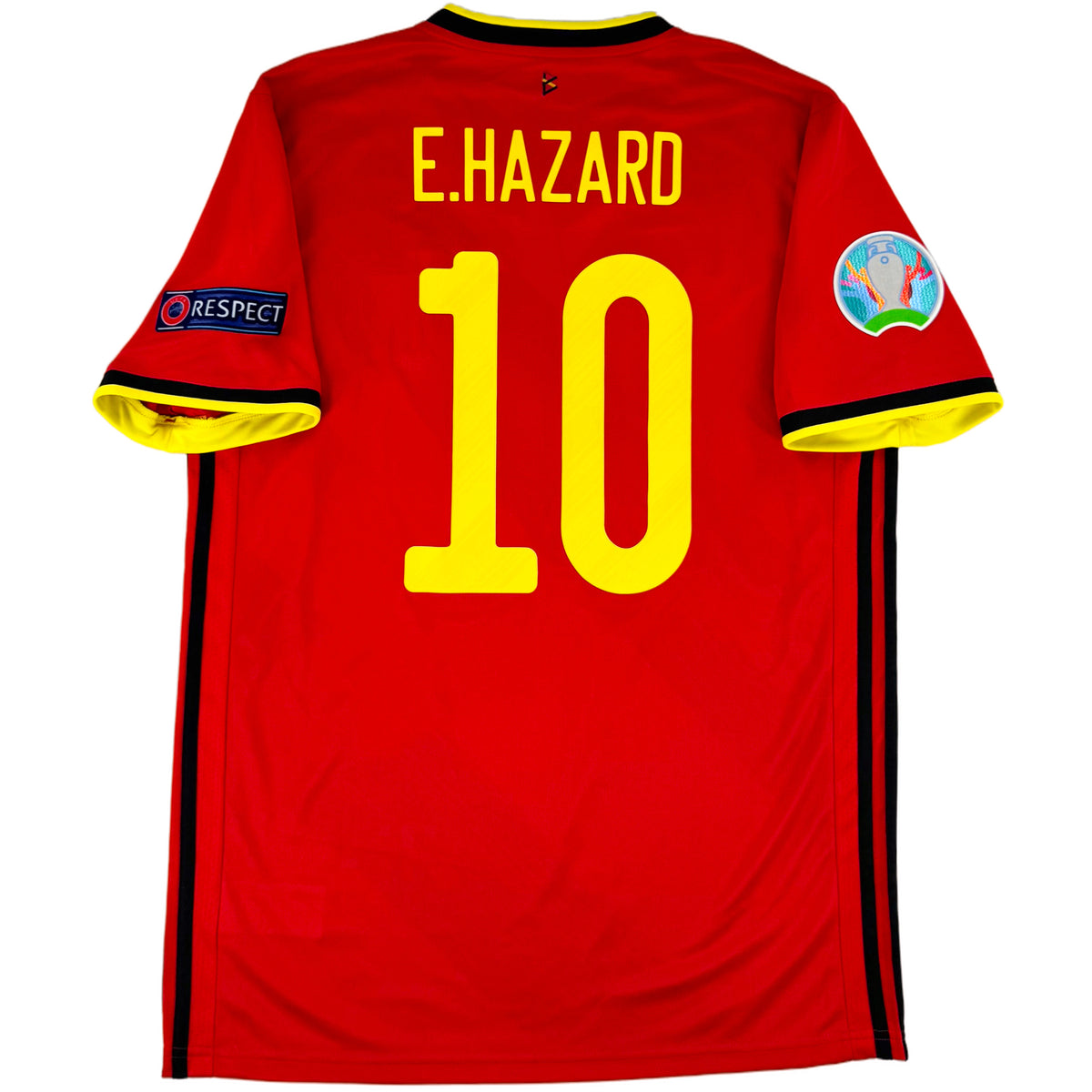 2020 België EK Thuis Shirt Hazard - Oldschool Voetbalshirts