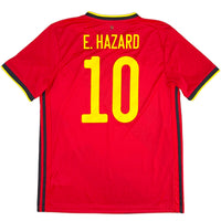 2020 Belgium EURO Home Shirt Hazard