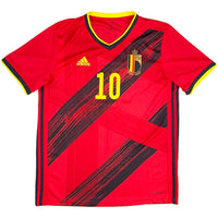 2020 Belgium EURO Home Shirt Hazard