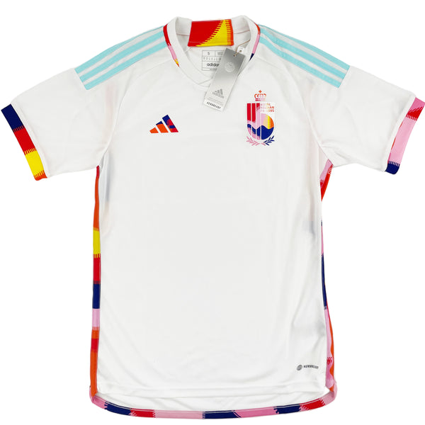 2022 België WK Uit Shirt - Nieuw - (S) - Oldschool Voetbalshirts