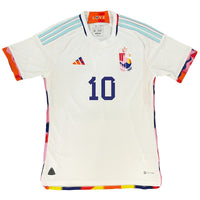 Belgium - Away Shirt - LUKAKU #10 - 2022 World Cup - Size M - Heat.RDY - 10/10