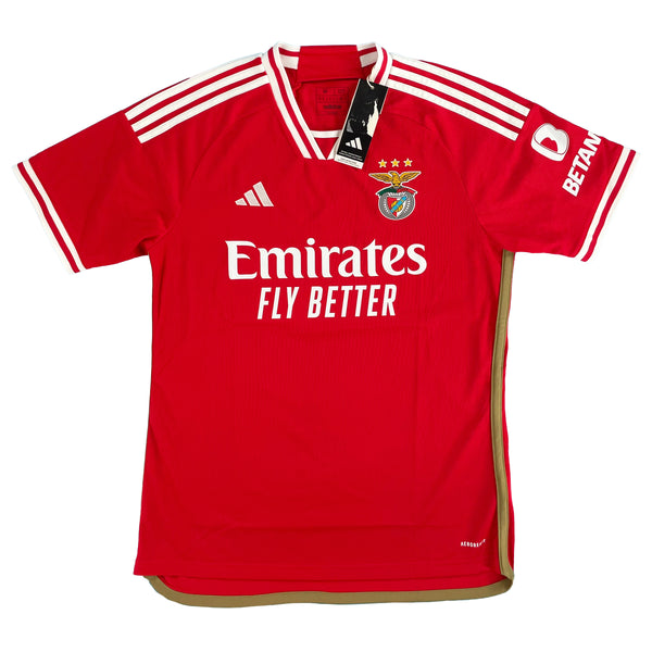 2023-24 Benfica Thuis Shirt - 10/10 - (M) - Oldschool Voetbalshirts