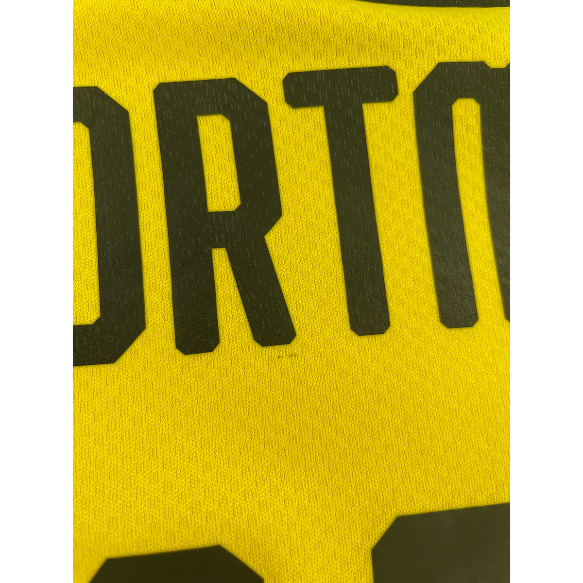 2019-20 Borussia Dortmund Thuis Shirt Haaland #9 - 9/10 - (L) - Oldschool Voetbalshirts