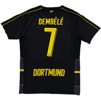 2016-17 Borussia Dortmund Uit Shirt Dembélé - Oldschool Voetbalshirts