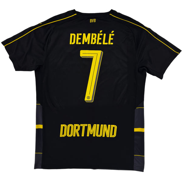 2016-17 Borussia Dortmund Uit Shirt Dembélé - Oldschool Voetbalshirts