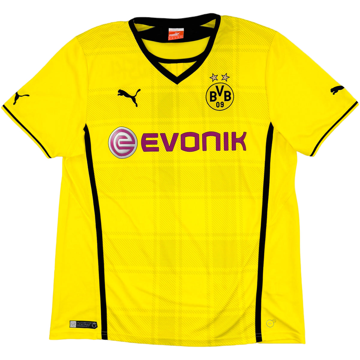 2013-14 Borussia Dortmund Thuis Shirt Lewandowski - Oldschool Voetbalshirts