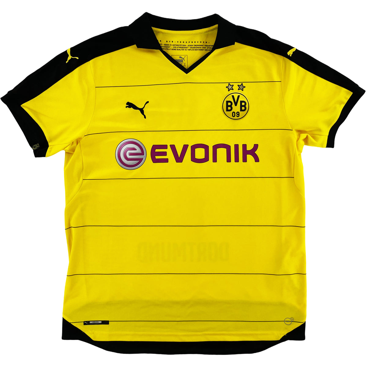2015-16 Borussia Dortmund Thuis Shirt - Oldschool Voetbalshirts