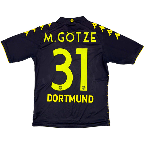 2009-10 Borussia Dortmund Uit Shirt Götze - Oldschool Voetbalshirts