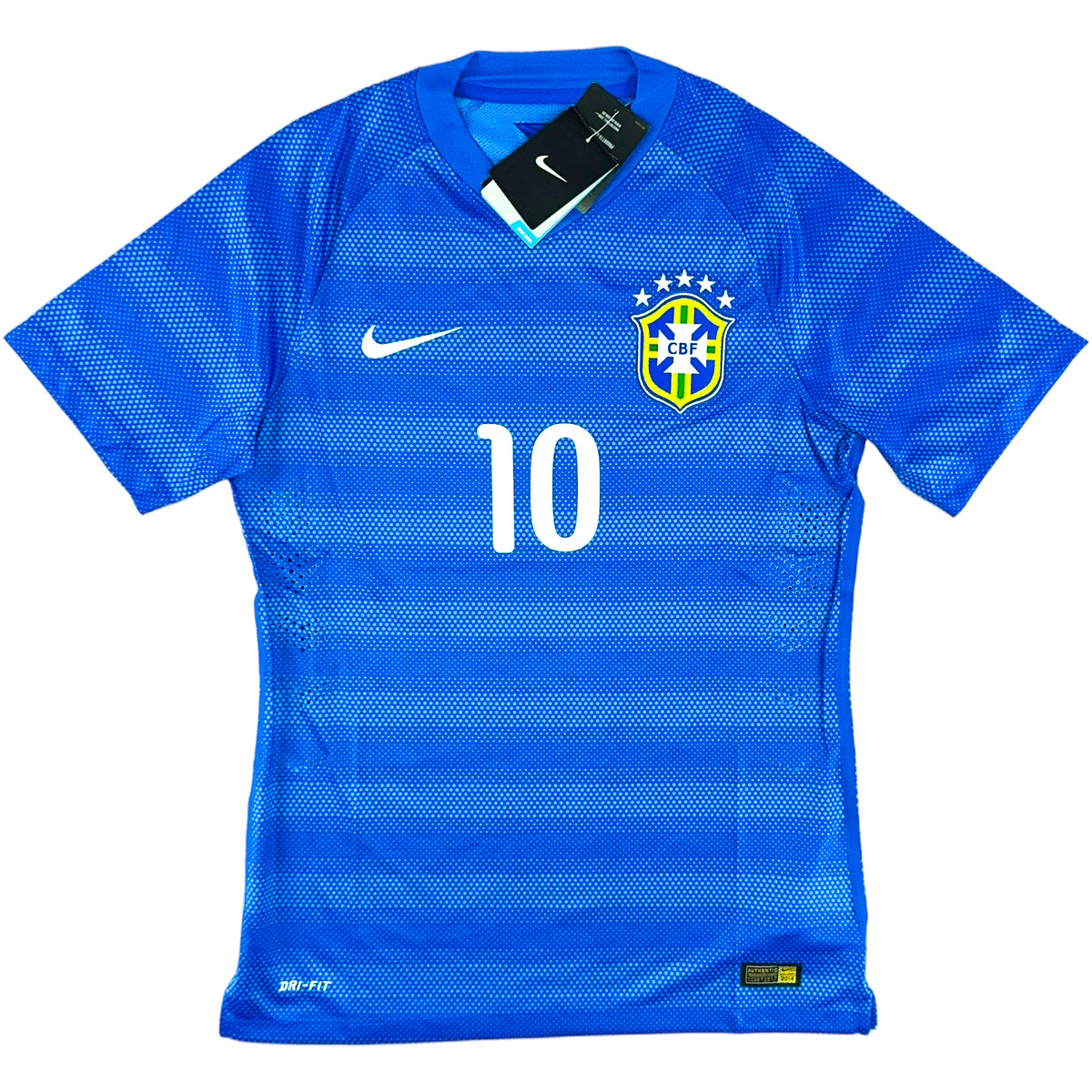 2014 Brazilië WK Pro Uit Shirt Neymar - Oldschool Voetbalshirts
