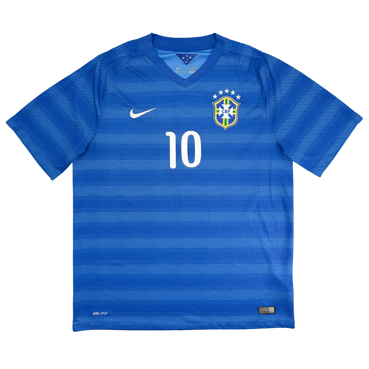 2014 Brazilië WK Uit Shirt Neymar - Oldschool Voetbalshirts