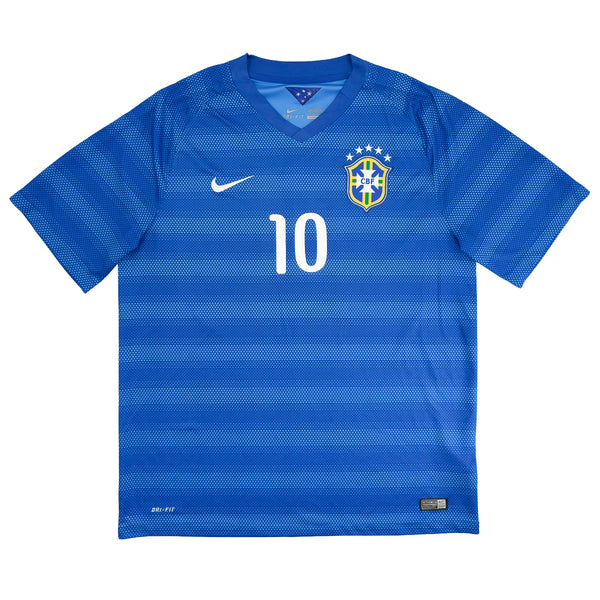 2014 Brazilië WK Uit Shirt Neymar - Oldschool Voetbalshirts
