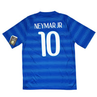2014 Brazilië WK Uit Shirt Neymar - Oldschool Voetbalshirts