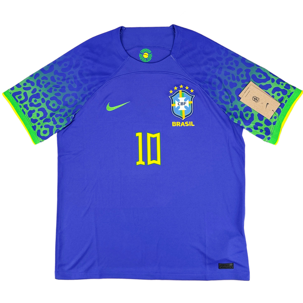 2022 Brazilië WK Uit Shirt Neymar