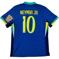 2024-25 Brazilië Uit Shirt Neymar - Nieuw - (L) - Oldschool Voetbalshirts