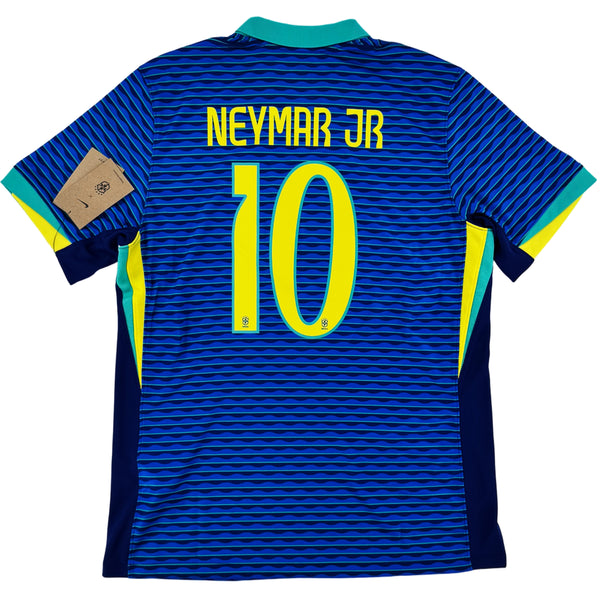 2024-25 Brazilië Uit Shirt Neymar - Nieuw - (L) - Oldschool Voetbalshirts