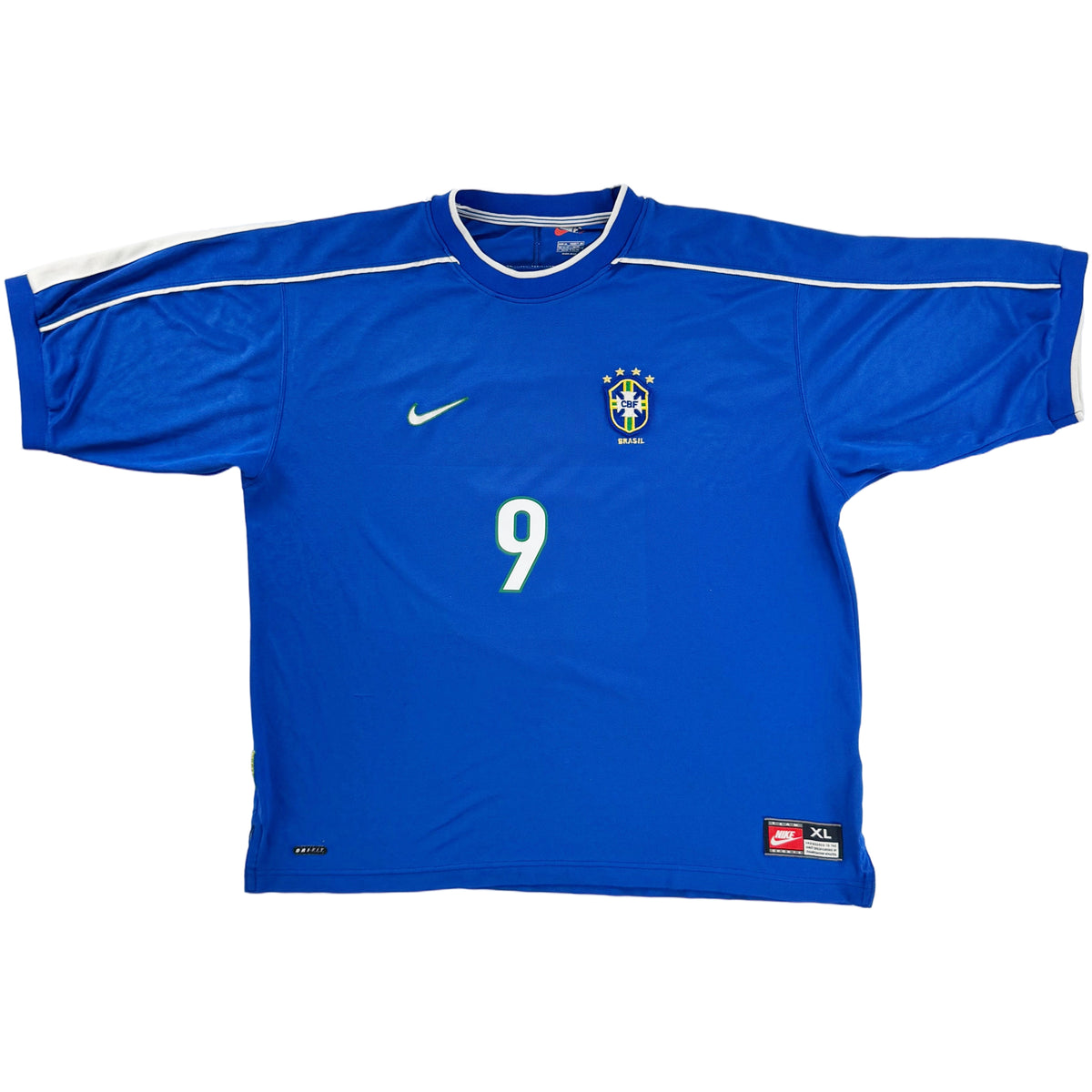 1998 Brazilië WK Uit Shirt Ronaldo