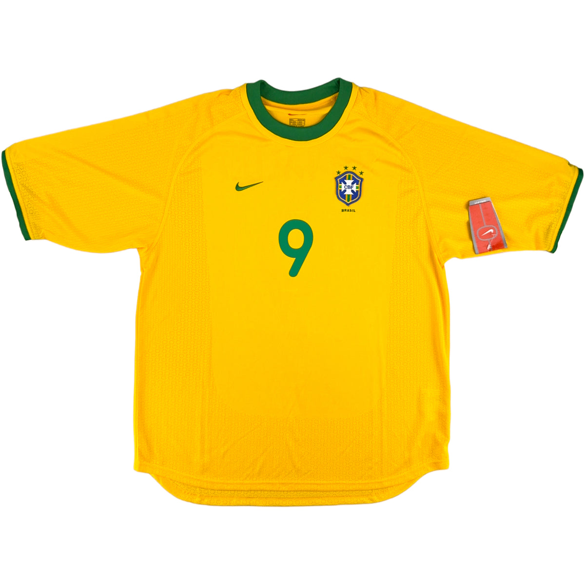 2000-02 Brazilië Thuis Shirt Ronaldo