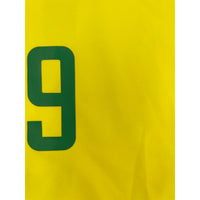2002 Brazilie WK Thuis Shirt Ronaldo - Oldschool Voetbalshirts